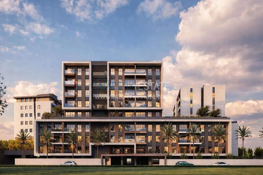 New residential complex under construction in Antalya, Kundu 7