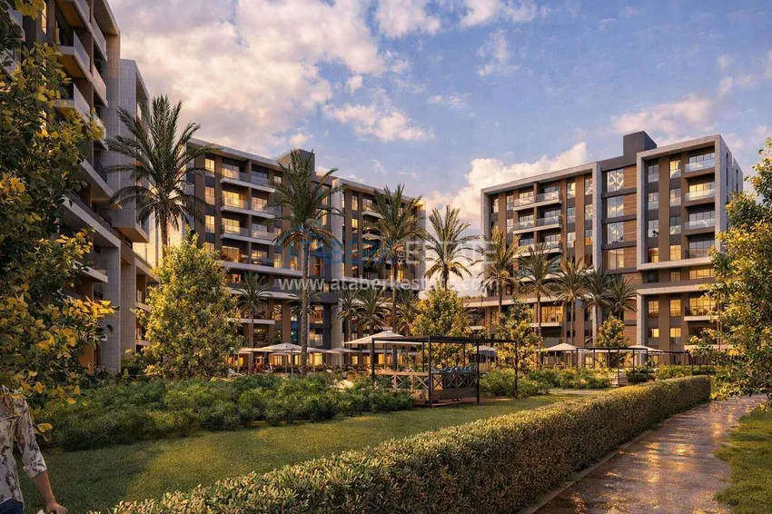 New residential complex under construction in Antalya, Kundu 8
