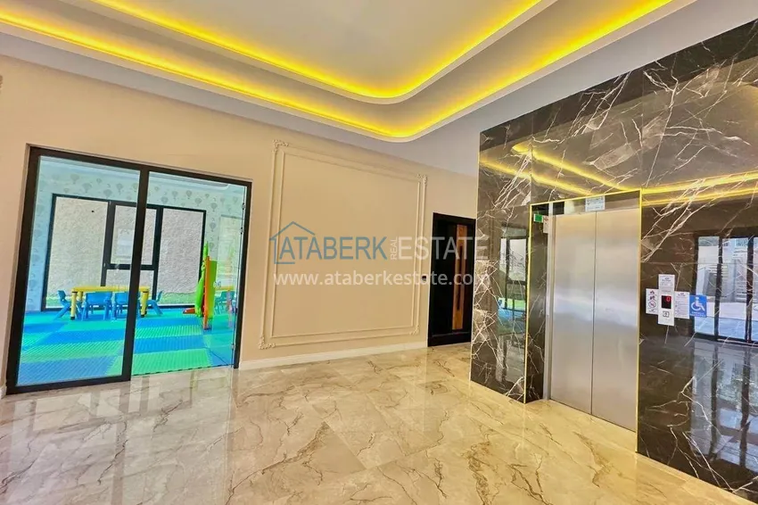 Three-room apartment in the center of Alanya - new property in a comfort-class residence 17