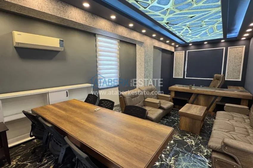 Turnkey office in the center of Alanya, Cleopatra beach area - 300 meters 2