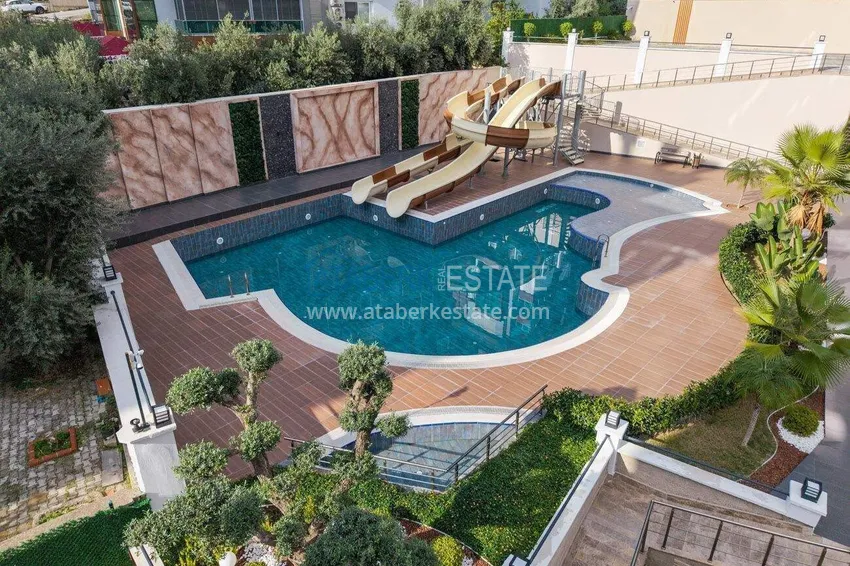 Three-room apartment in the center of Alanya - new property in a comfort-class residence 7