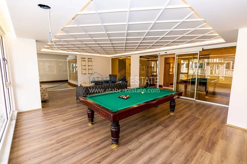 Penthouse duplex 4+1 in Mahmutlar - furniture, prestigious complex, 350 meters from the sea 15