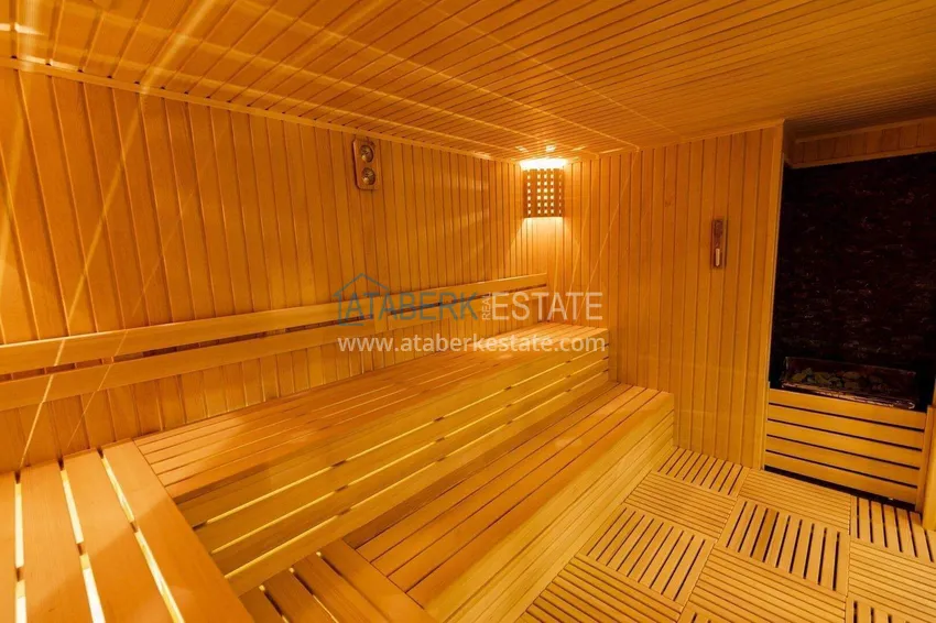 Penthouse duplex 4+1 in Mahmutlar - furniture, prestigious complex, 350 meters from the sea 22