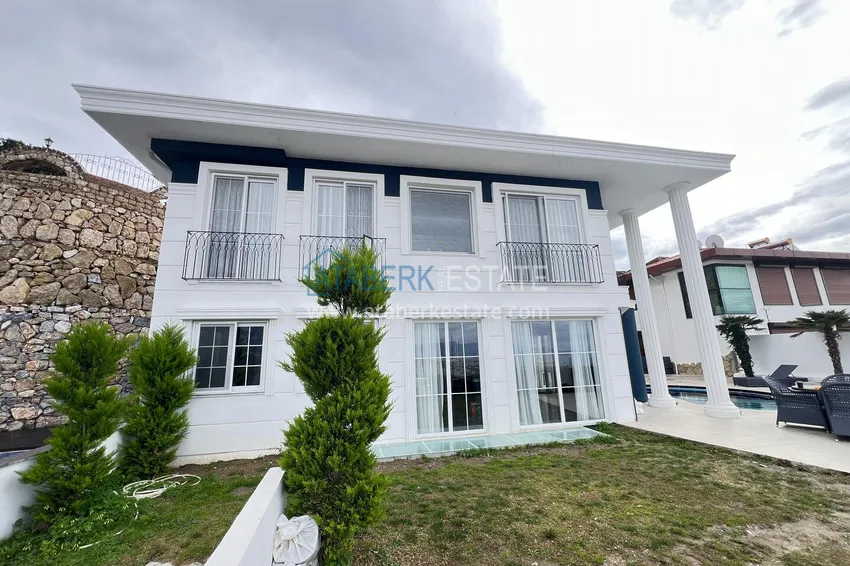 Citizenship property. Detached two-storey villa in Alanya, Kargicak district 13