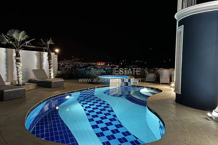 Citizenship property. Detached two-storey villa in Alanya, Kargicak district 15