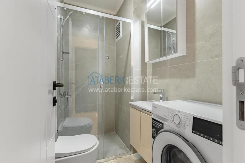 Purchase New 1+1 apartment in the center of Alanya, Cleopatra beach area - high ceilings, new furniture and appliances 11 