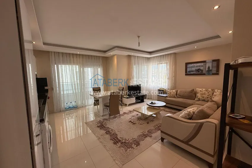 Purchase Apartment 1+1 70 m2 in Kestel — furnished, glazed balcony, 100 meters from the sea 2 