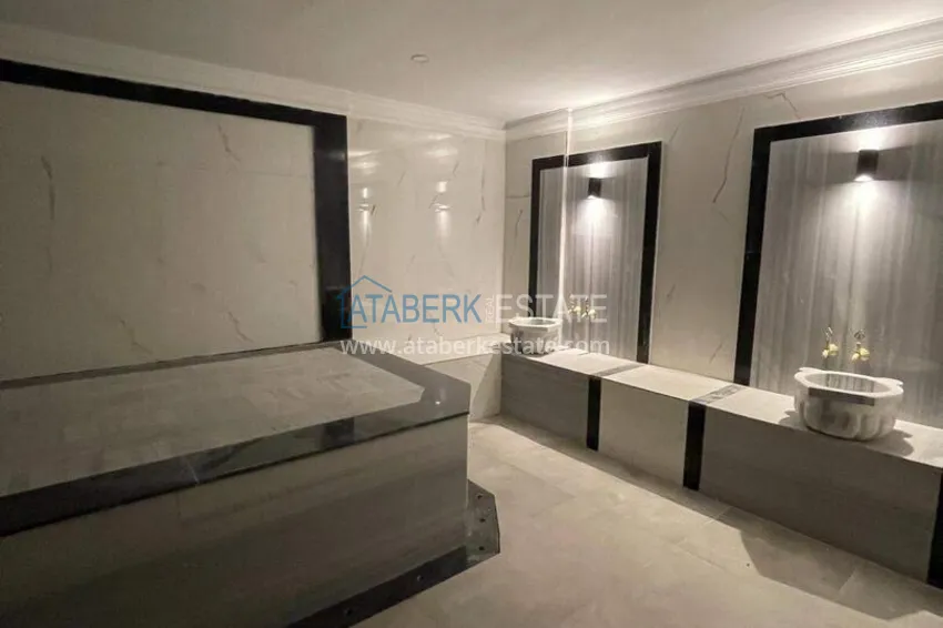 2+1 duplex in Mahmutlar — panoramic views, comfort segment residences 8 