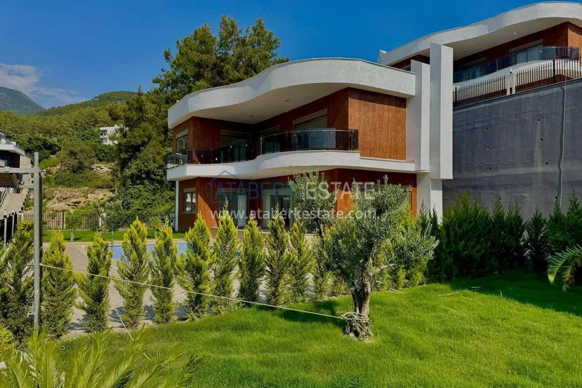 4+1 panoramic villa in Oba - citizenship, 15-month installments 11