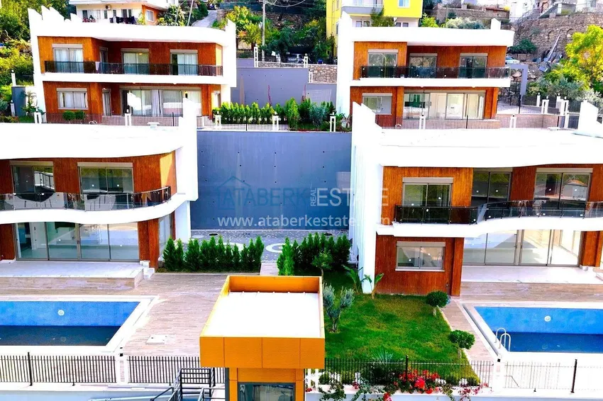 4+1 panoramic villa in Oba - citizenship, 15-month installments 18