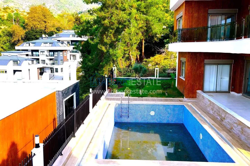 4+1 panoramic villa in Oba - citizenship, 15-month installments 20