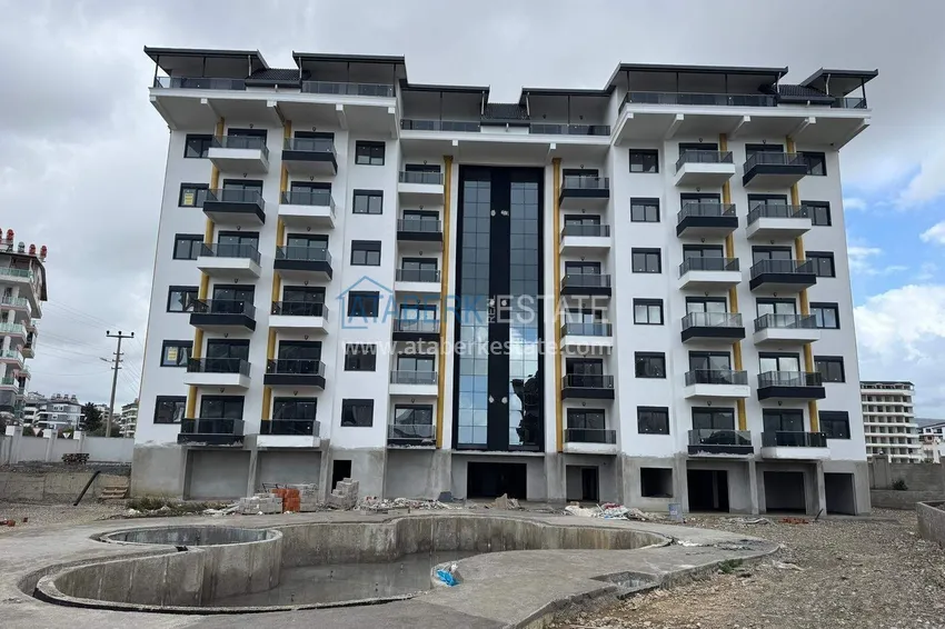 New 1+1 apartment in Gazipasa, Pazarci - reasonable price, 15-month installments 2