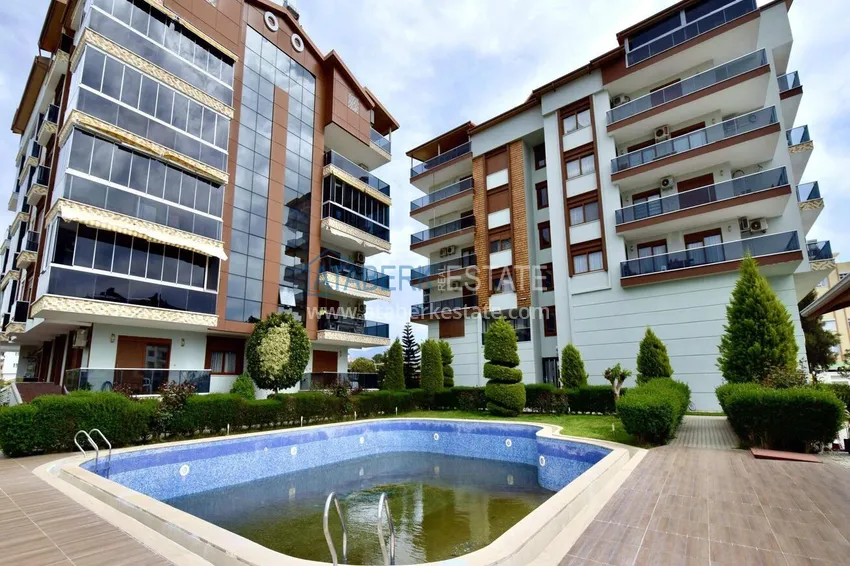 2+1 apartment in Gazipasa - furnished, glazed balcony 1