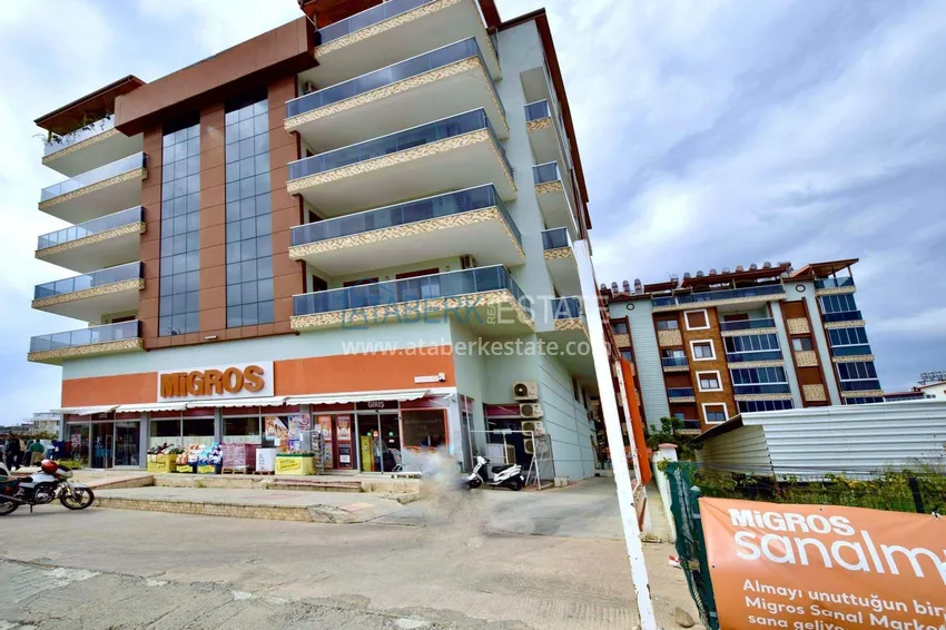2+1 apartment in Gazipasa - furnished, glazed balcony 10
