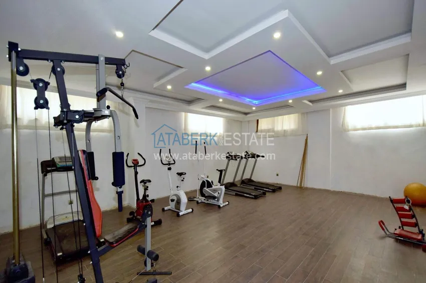 2+1 apartment in Gazipasa - furnished, glazed balcony 17