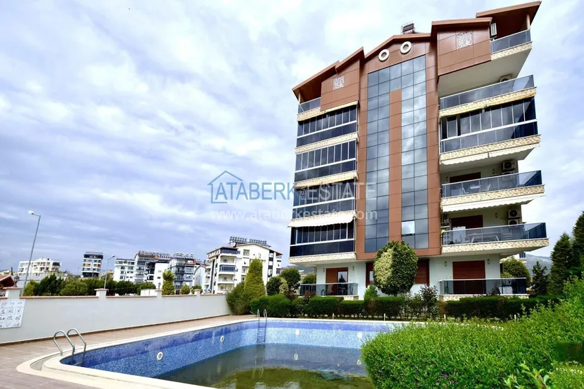 2+1 apartment in Gazipasa - furnished, glazed balcony 5