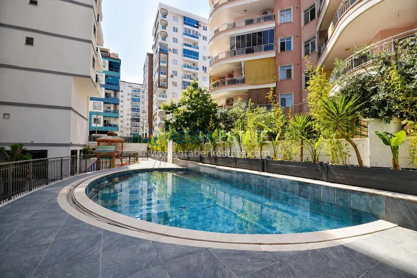 Квартира 1+1 57 м² с видом на море в Махмутларе - современный жилой комплекс 8
