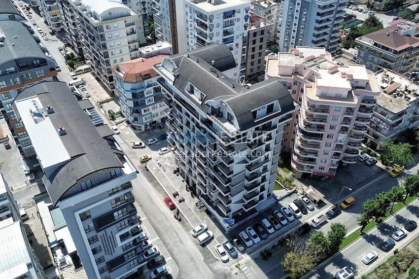 Квартира 1+1 57 м² с видом на море в Махмутларе - современный жилой комплекс 6