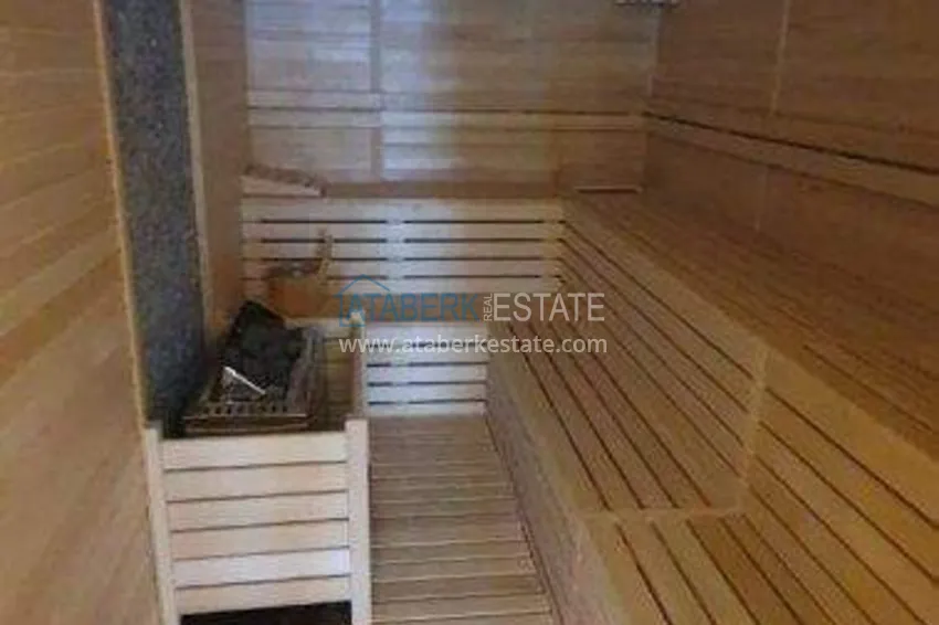 1+1 apartment in Gazipasa - from owner, pool view, affordable price 11