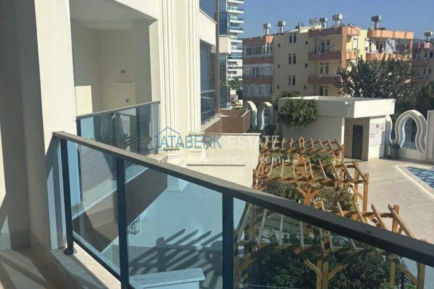 Purchase 1+1 apartment in Gazipasa - from owner, pool view, affordable price 11