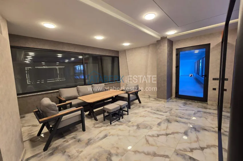 Two 1+1 apartments in the center of Alanya, Cleopatra beach area - fine finish, modern complex 10