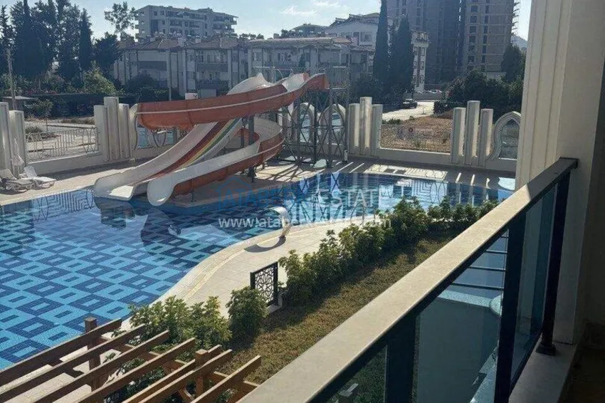 Purchase 1+1 apartment in Gazipasa - from owner, pool view, affordable price 12