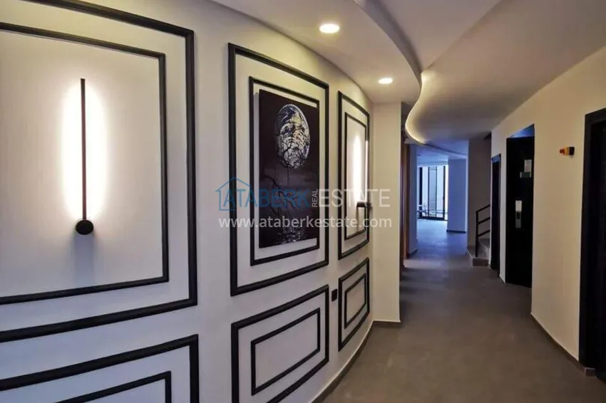 Apartment and penthouse in Tosmur - single price for two properties, 300 m from the sea 14 
