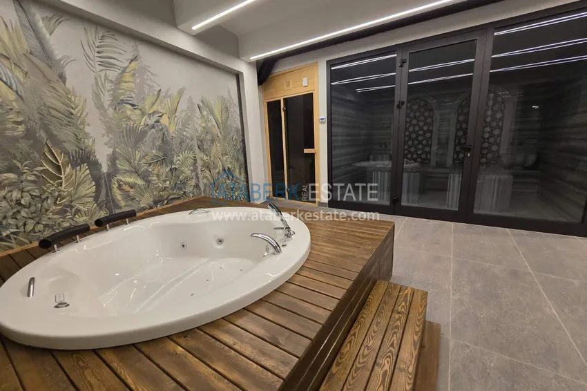Two 1+1 apartments in the center of Alanya, Cleopatra beach area - fine finish, modern complex 17