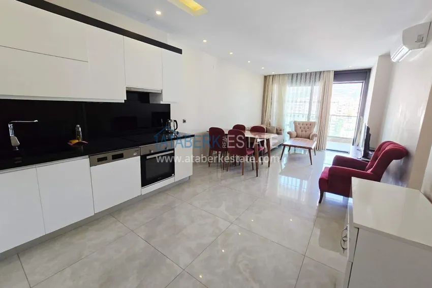 Purchase 2+1 apartment in Mahmutlar — furniture, mountain view, first coastline 3