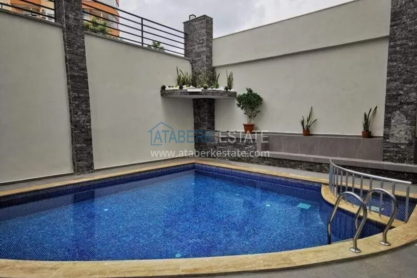 Apartment and penthouse in Tosmur - single price for two properties, 300 m from the sea 4 