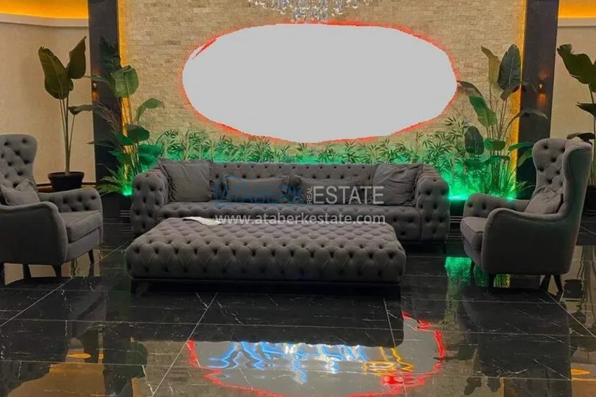1+1 apartment in Gazipasa - from owner, pool view, affordable price 6