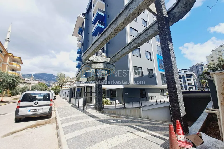 Two 1+1 apartments in the center of Alanya, Cleopatra beach area - fine finish, modern complex 7