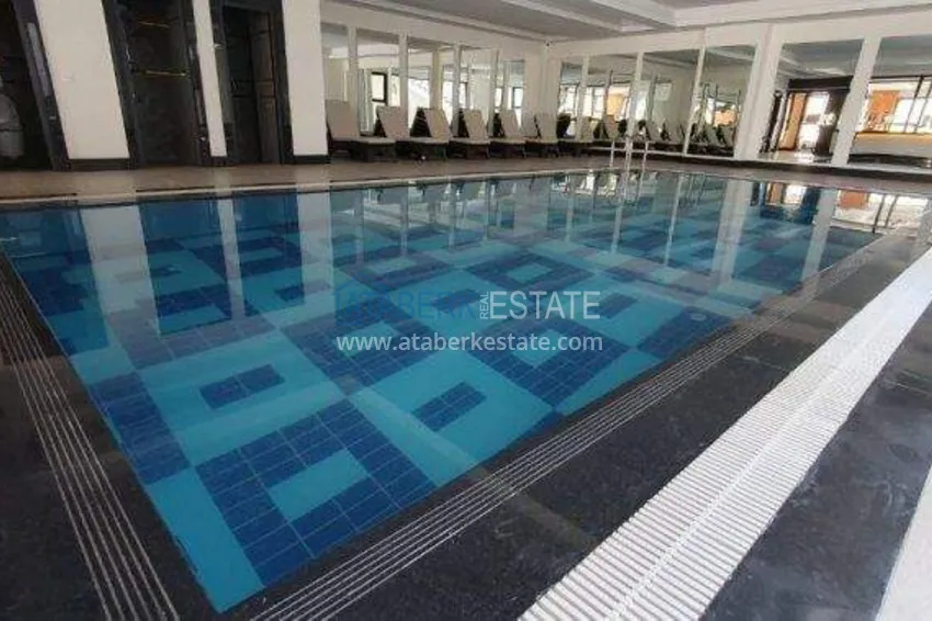 1+1 apartment in Gazipasa - from owner, pool view, affordable price 9