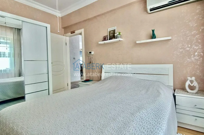 Purchase 2+1 apartment 125 m2 in the center of Mahmutlar — furnished, renovated, 350 m from the sea 12