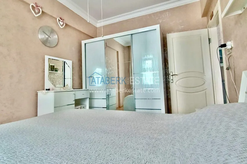 Purchase 2+1 apartment 125 m2 in the center of Mahmutlar — furnished, renovated, 350 m from the sea 14