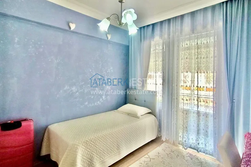 Purchase 2+1 apartment 125 m2 in the center of Mahmutlar — furnished, renovated, 350 m from the sea 15