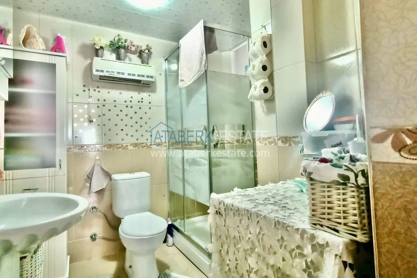 Purchase 2+1 apartment 125 m2 in the center of Mahmutlar — furnished, renovated, 350 m from the sea 18