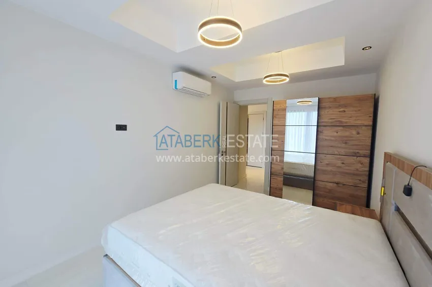 Purchase Spacious 1+1 apartment in Turkler — 80 m2 furnished by the owner, premium resort 13