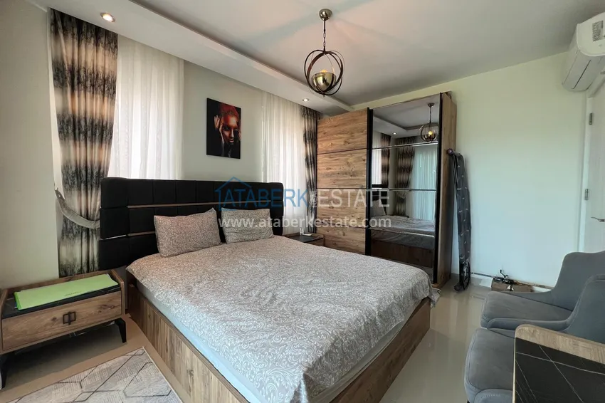 Purchase 2+1 apartment in Avsallar — furniture, residence with hotel-level service 15