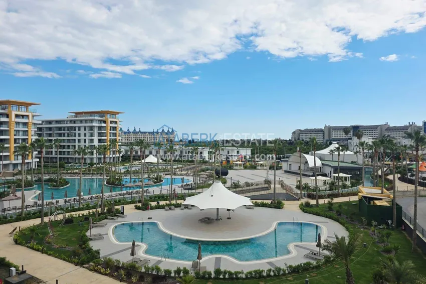 Purchase Spacious 1+1 apartment in Turkler — 80 m2 furnished by the owner, premium resort 19