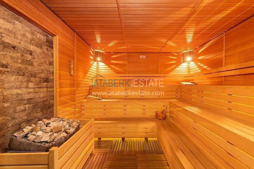 2+1 apartment in Avsallar — furniture, residence with hotel-level service 27