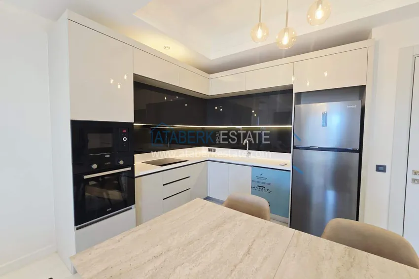 Purchase Spacious 1+1 apartment in Turkler — 80 m2 furnished by the owner, premium resort 4