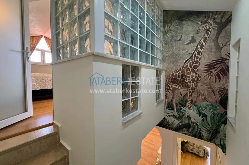 Purchase Duplex with a panoramic terrace in the center of Alanya, Cleopatra beach area — property for a residence permit 17 