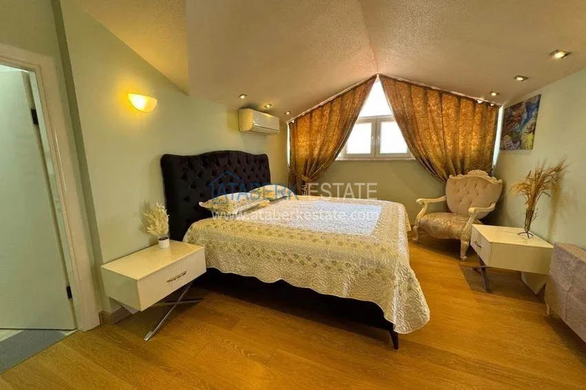 Purchase Duplex with a panoramic terrace in the center of Alanya, Cleopatra beach area — property for a residence permit 18 