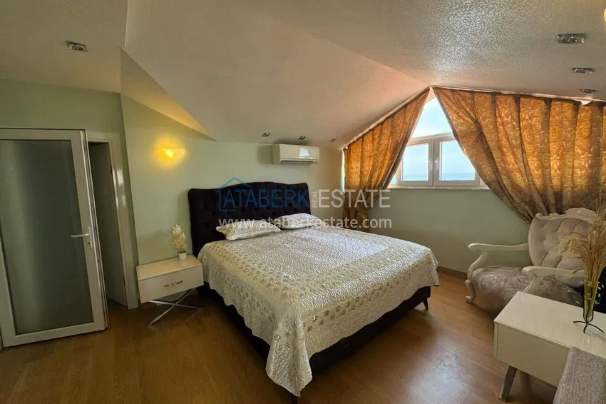 Purchase Duplex with a panoramic terrace in the center of Alanya, Cleopatra beach area — property for a residence permit 19 