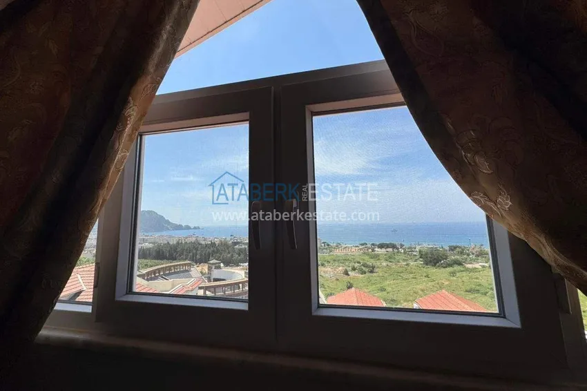 Purchase Duplex with a panoramic terrace in the center of Alanya, Cleopatra beach area — property for a residence permit 20 