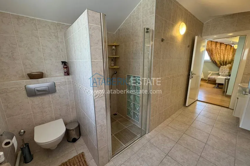 Purchase Duplex with a panoramic terrace in the center of Alanya, Cleopatra beach area — property for a residence permit 27 