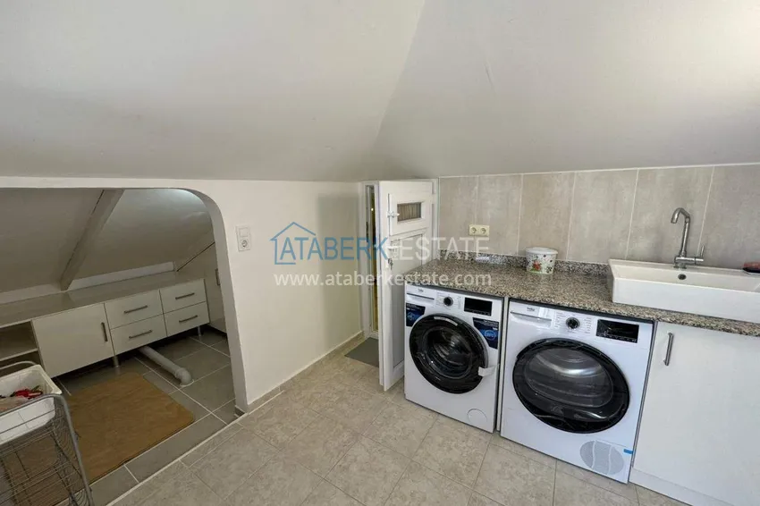 Purchase Duplex with a panoramic terrace in the center of Alanya, Cleopatra beach area — property for a residence permit 31 