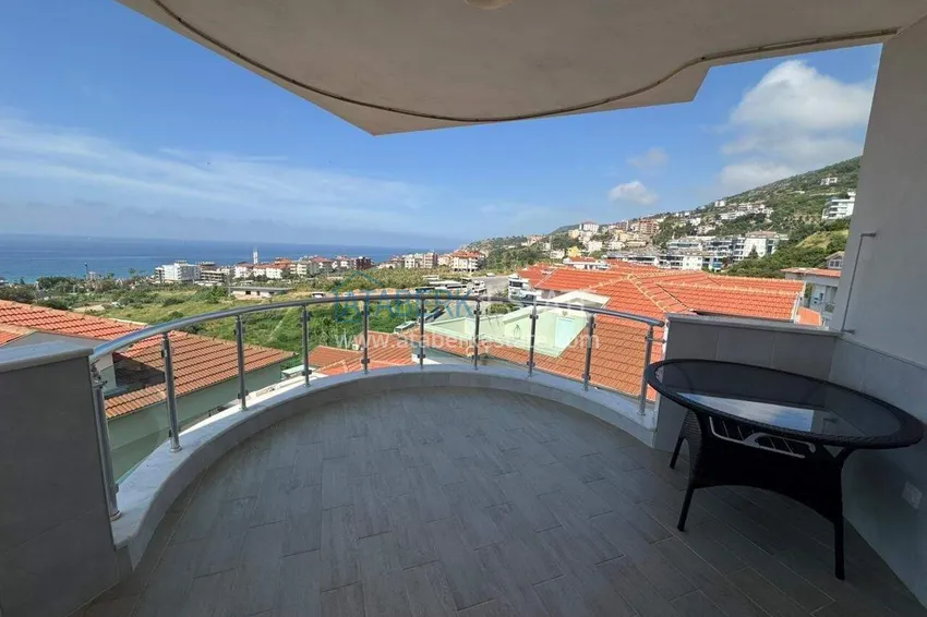 Purchase Duplex with a panoramic terrace in the center of Alanya, Cleopatra beach area — property for a residence permit 34 