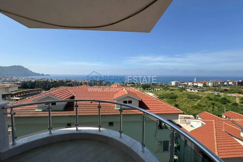Purchase Duplex with a panoramic terrace in the center of Alanya, Cleopatra beach area — property for a residence permit 37 